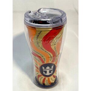 Coca Cola Coke Royal Caribbean 7" travel tumbler cup Cruise Line 2017